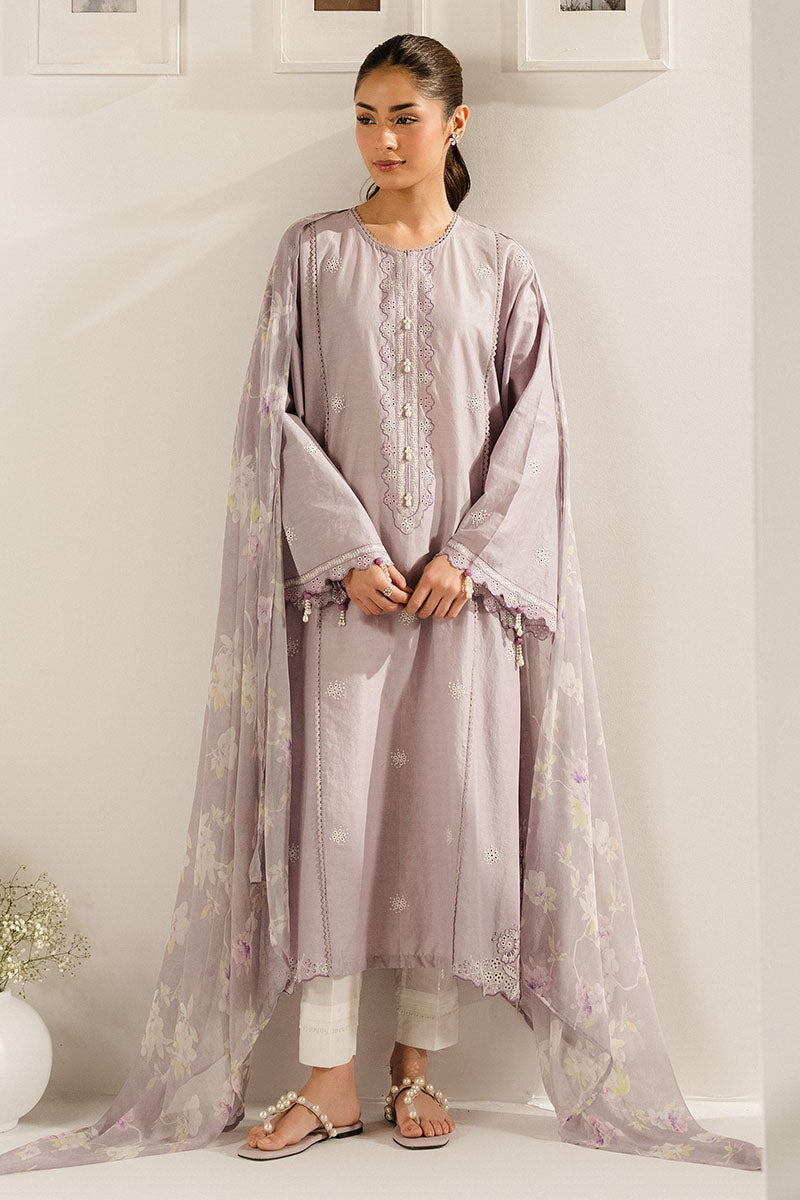 THISTLE BLOOM-2PC (SHIRT & DUPATTA)