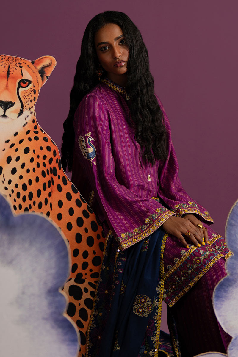 DREAMY PINK-3 PC (SHIRT, TROUSER & DUPATTA)