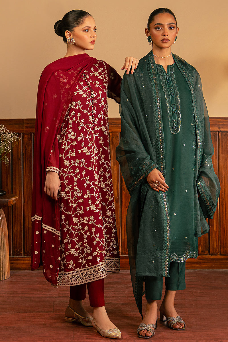 SAGE SYMPHONY-3 PC (SHIRT, TROUSER & DUPATTA)
