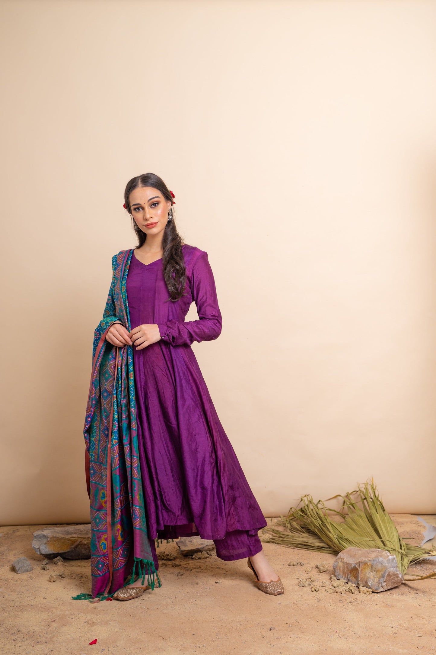 Dhanak Purple Set of 2