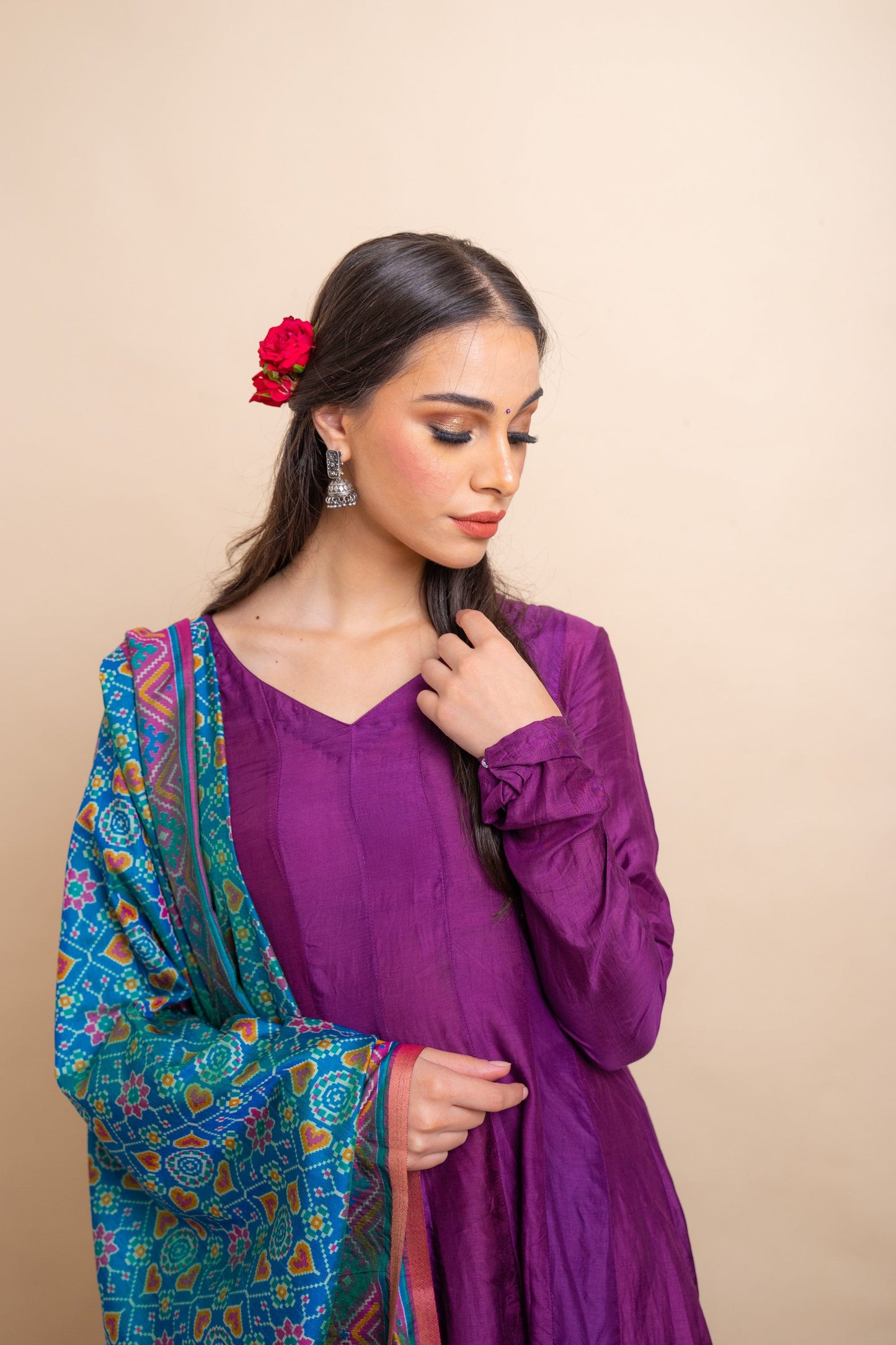 Dhanak Purple Set of 2