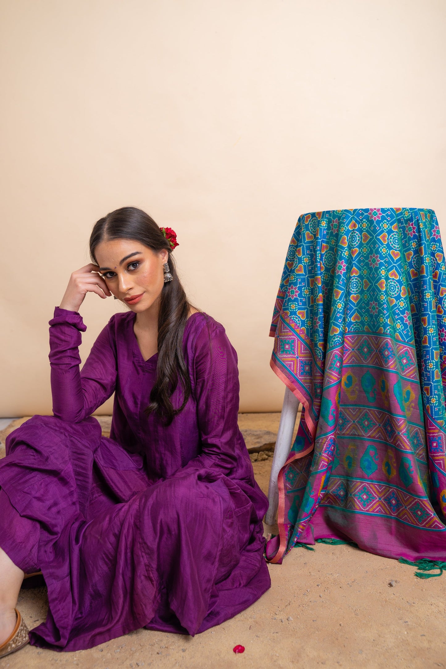 Dhanak Purple Set of 2