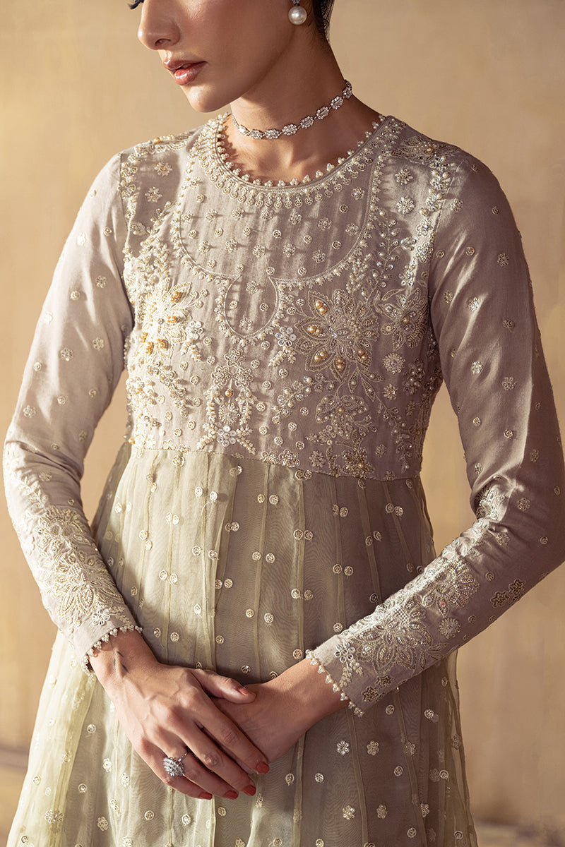 NOOR-E-CHASHM-3PC ORGANZA EMBROIDERED PRET