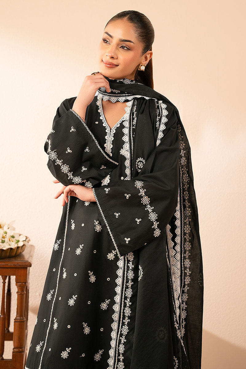 OBSIDIAN GRACE-2PC (SHIRT & DUPATTA)