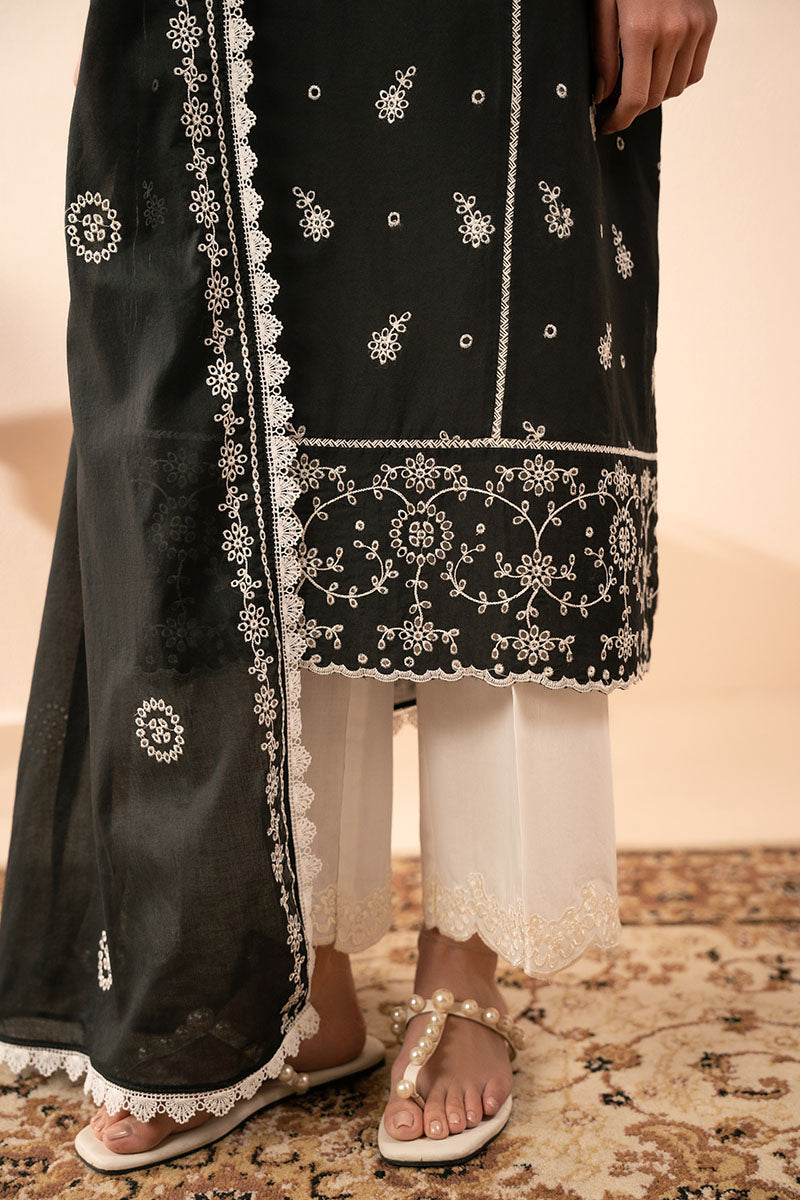 OBSIDIAN GRACE-2PC (SHIRT & DUPATTA)