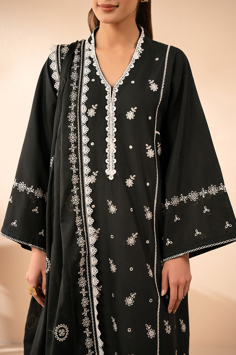 OBSIDIAN GRACE-2PC (SHIRT & DUPATTA)