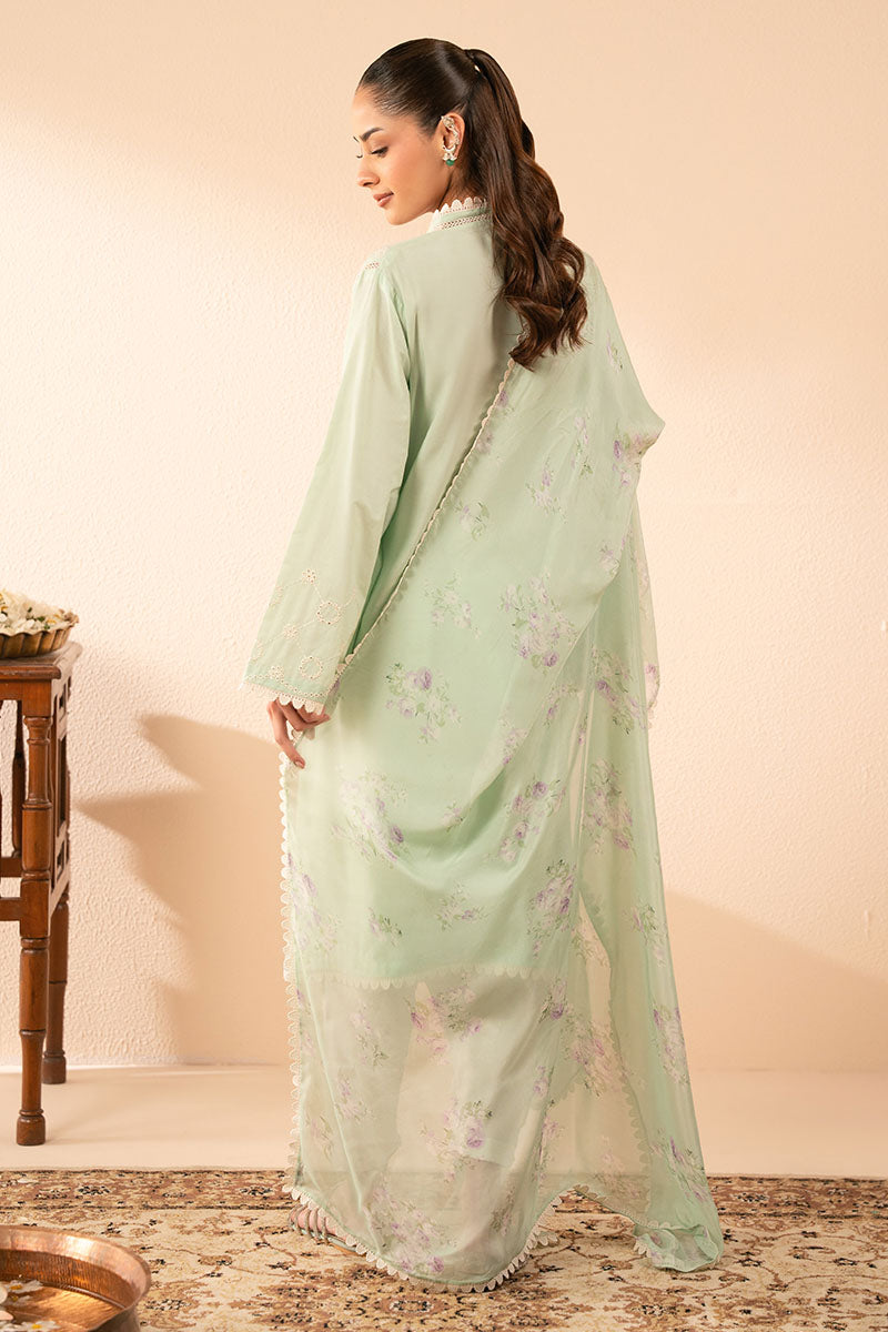GREEN SOMBER-2PC (SHIRT & DUPATTA)