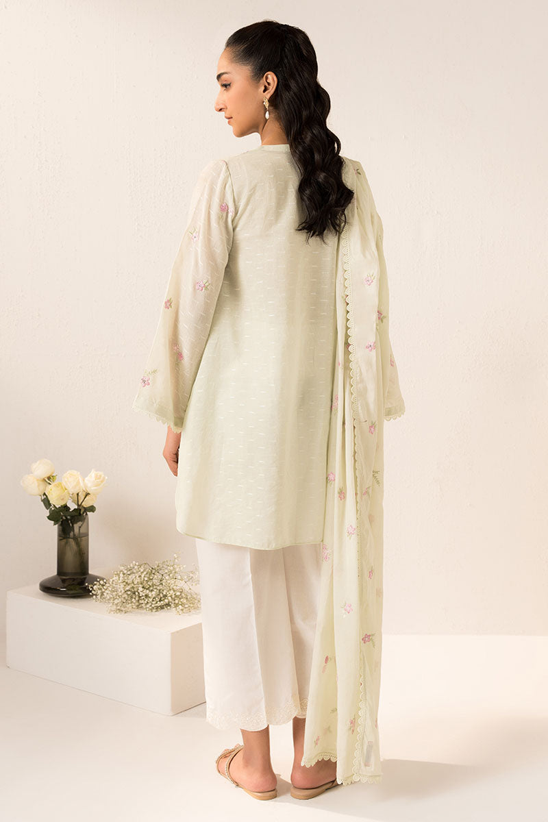PSTACHIO PEARL-2PC (SHIRT & DUPATTA)