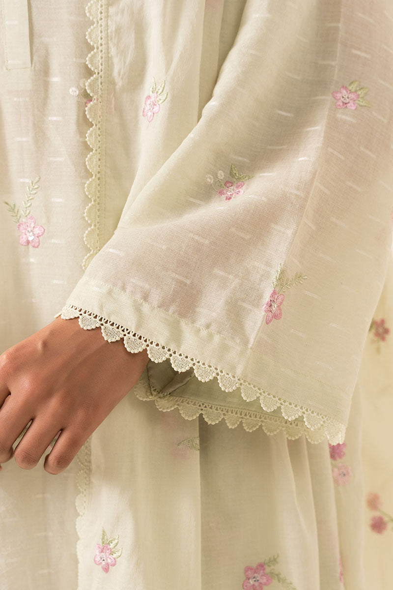 PSTACHIO PEARL-2PC (SHIRT & DUPATTA)