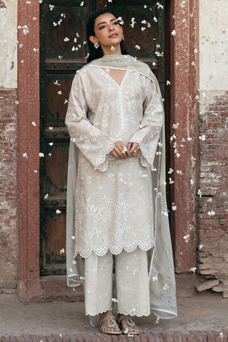 GARDEN CHARM-3PC (SHIRT, TROUSE & DUPATTA)
