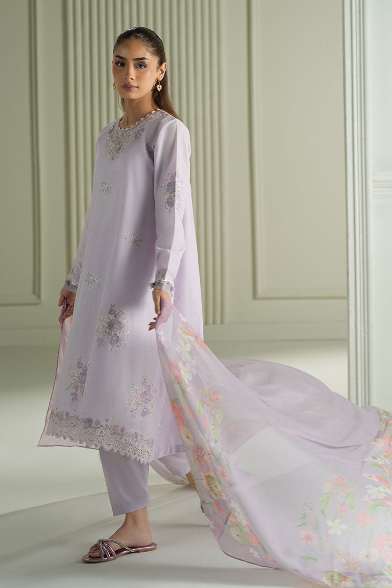 VIOLET VEIL-3PC (SHIRT, TROUSER & DUPATTA)