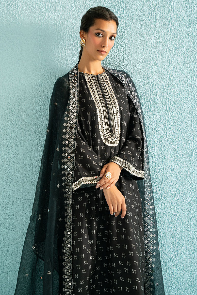 BLACK BLING-2PC (SHIRT & DUPATTA)