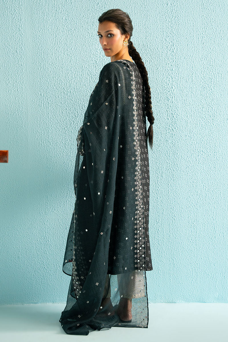 BLACK BLING-2PC (SHIRT & DUPATTA)