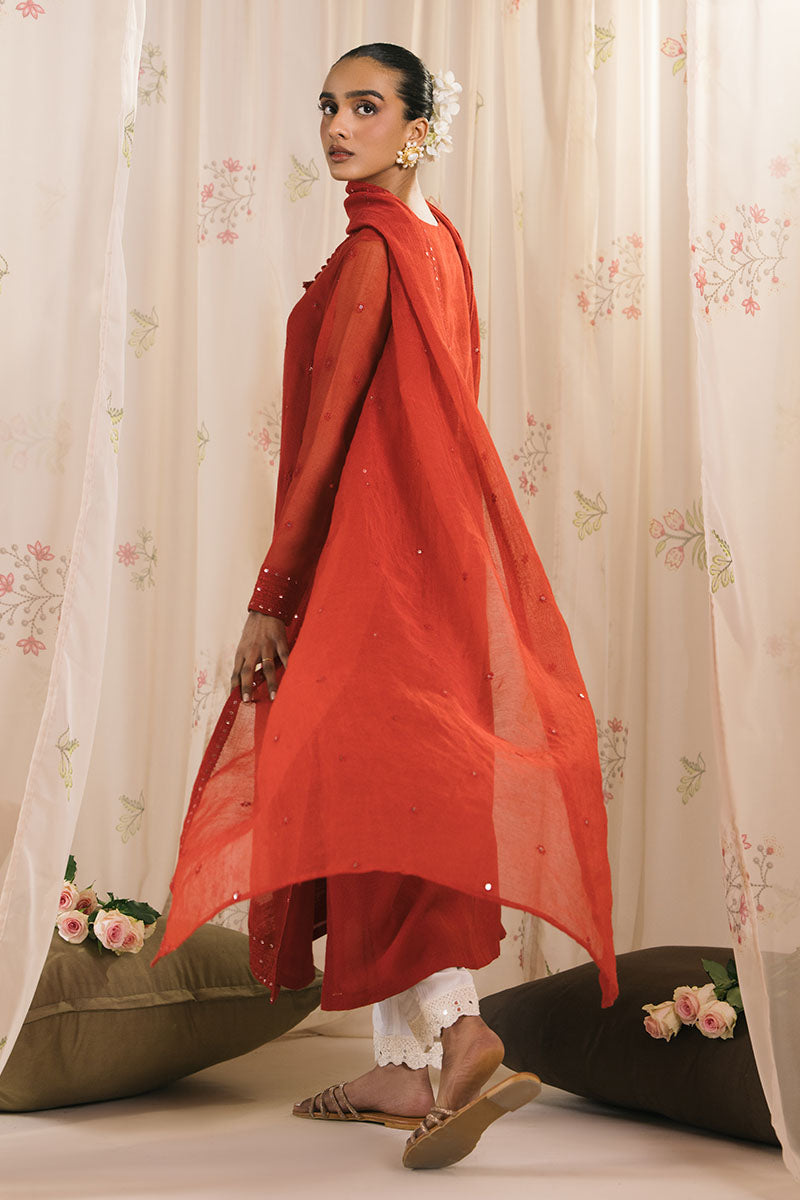 SCARLET THREADS-2PC (SHIRT & DUPATTA)