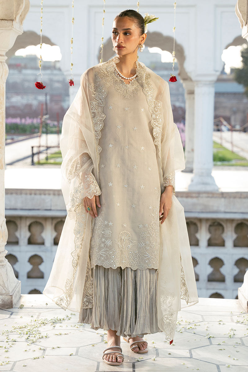 VERDANT TWIST-3PC (SHIRT, TROUSER & DUPATTA)