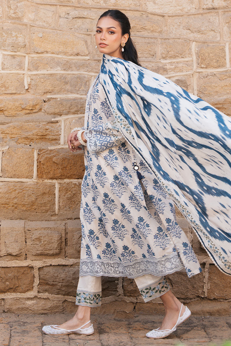 ASTRAL GARDEN-3PC (SHIRT, TROUSER & DUPATTA)
