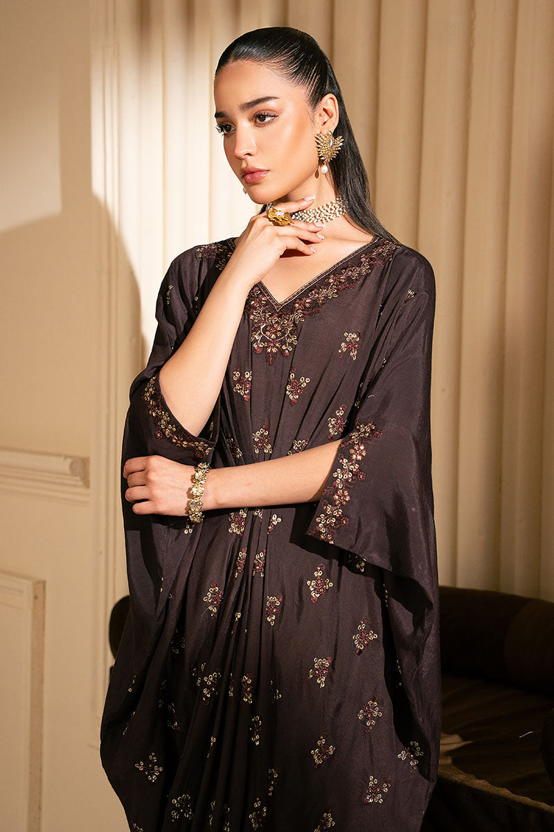 MYSTIC CEDER EMBROIDERED SILK SHIRT