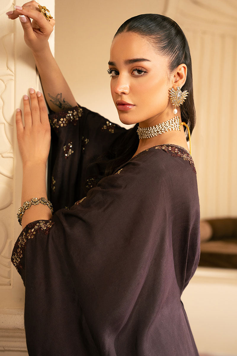 MYSTIC CEDER EMBROIDERED SILK SHIRT