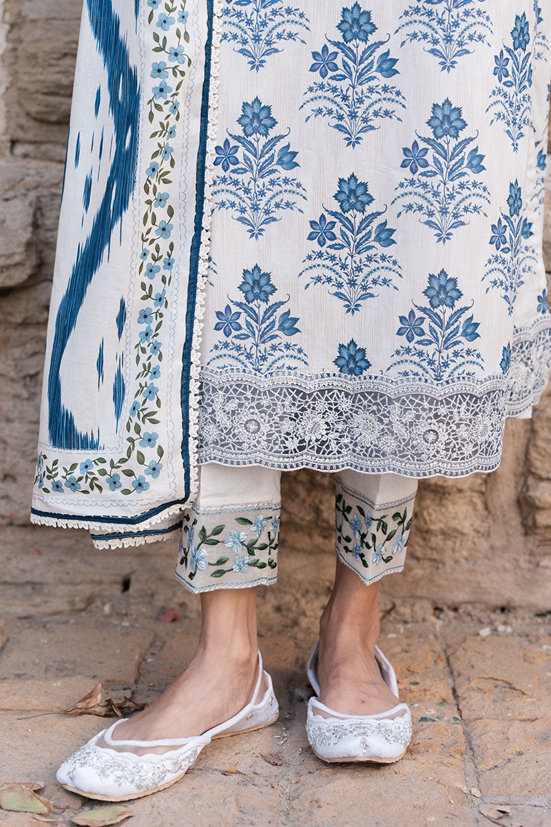ASTRAL GARDEN-3PC (SHIRT, TROUSER & DUPATTA)