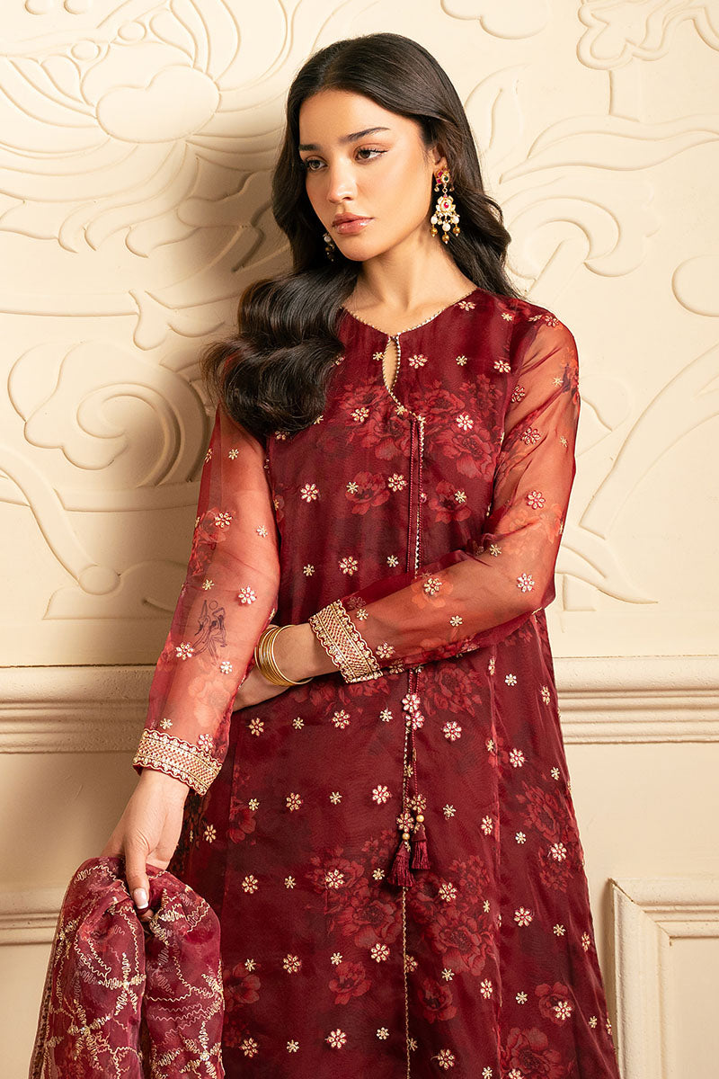 RUBY RUSH-2PC (SHIRT & DUPATTA)