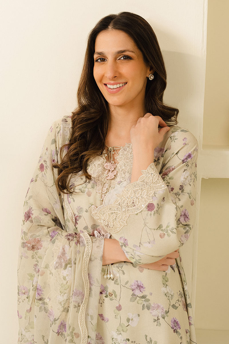 FLORAL FUSION-2PC (SHIRT & DUPATTA)