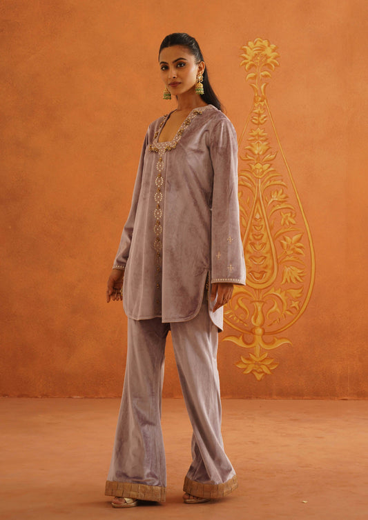 Zeba Lilac A Line Coord Set