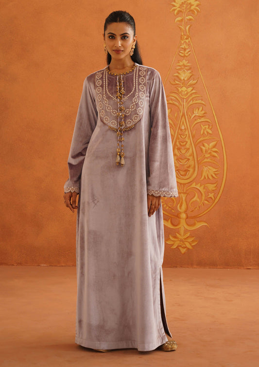 Zeba Lilac Long Dress