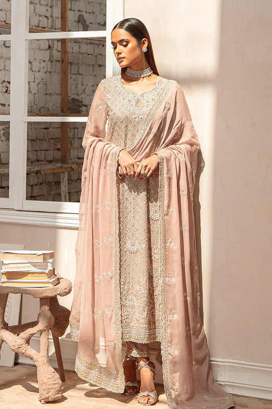 ROSEWOOD-3PC CHIFFON EMBROIDERED PRET