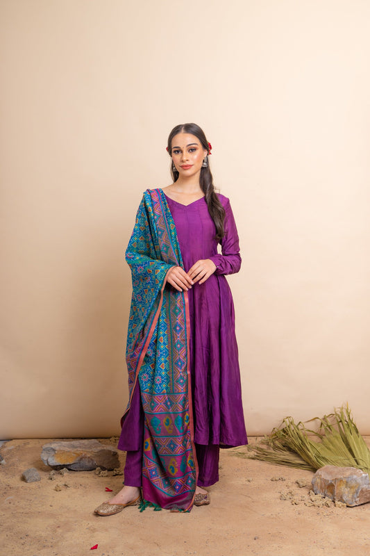 Dhanak Purple Set of 2