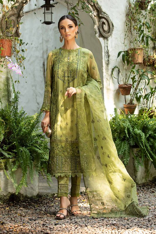 3 Piece Embroidered Suit