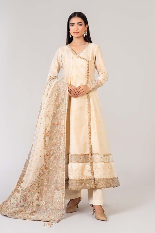 3 Piece Embroidered Suit