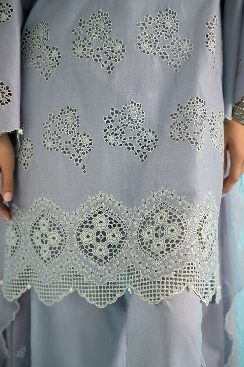 SILVER GRANITE-3PC (SHIRT, TROUSER & DUPATTA)